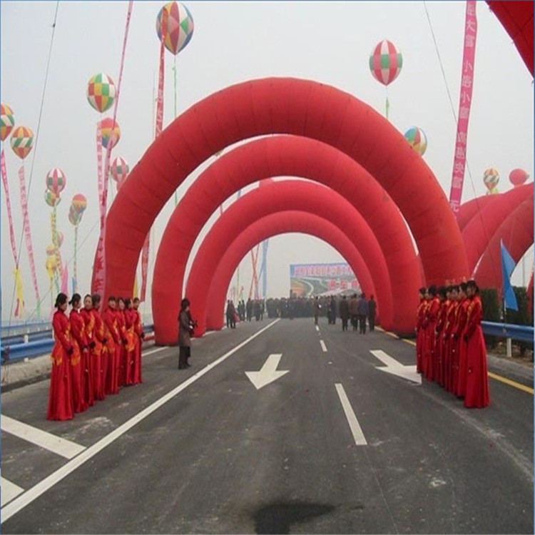 重庆开业纯红拱门